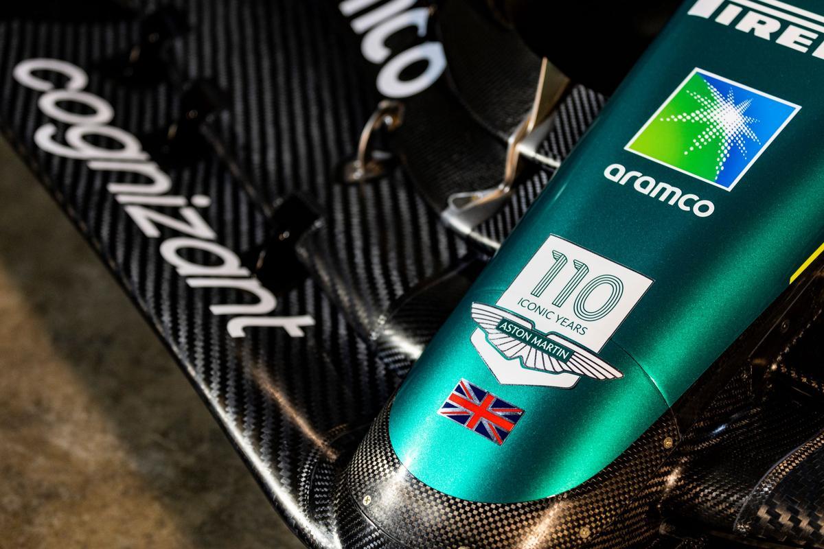 El nuevo Aston Martin de Fernando Alonso, el AMR23