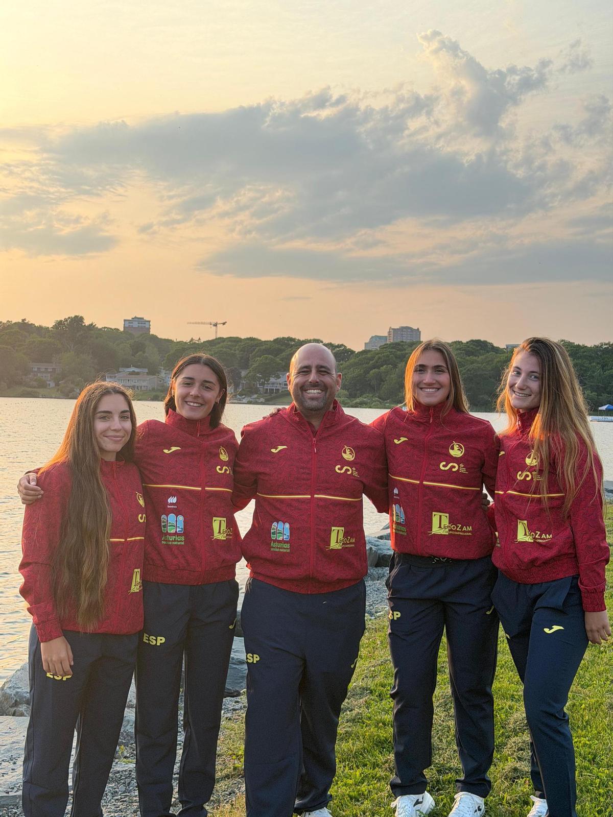 Parte de la expedición española en Canadá.