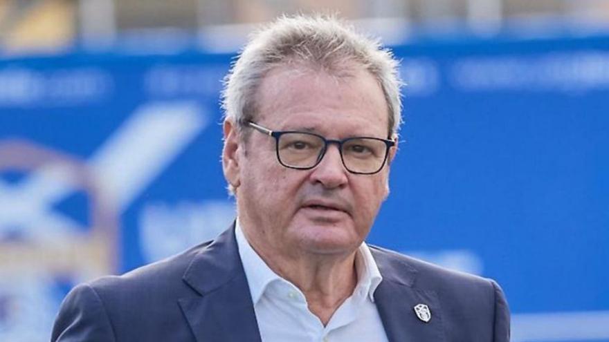 Sergio Batista, presidente de la UD Costa Adeje Egatesa. | CDT