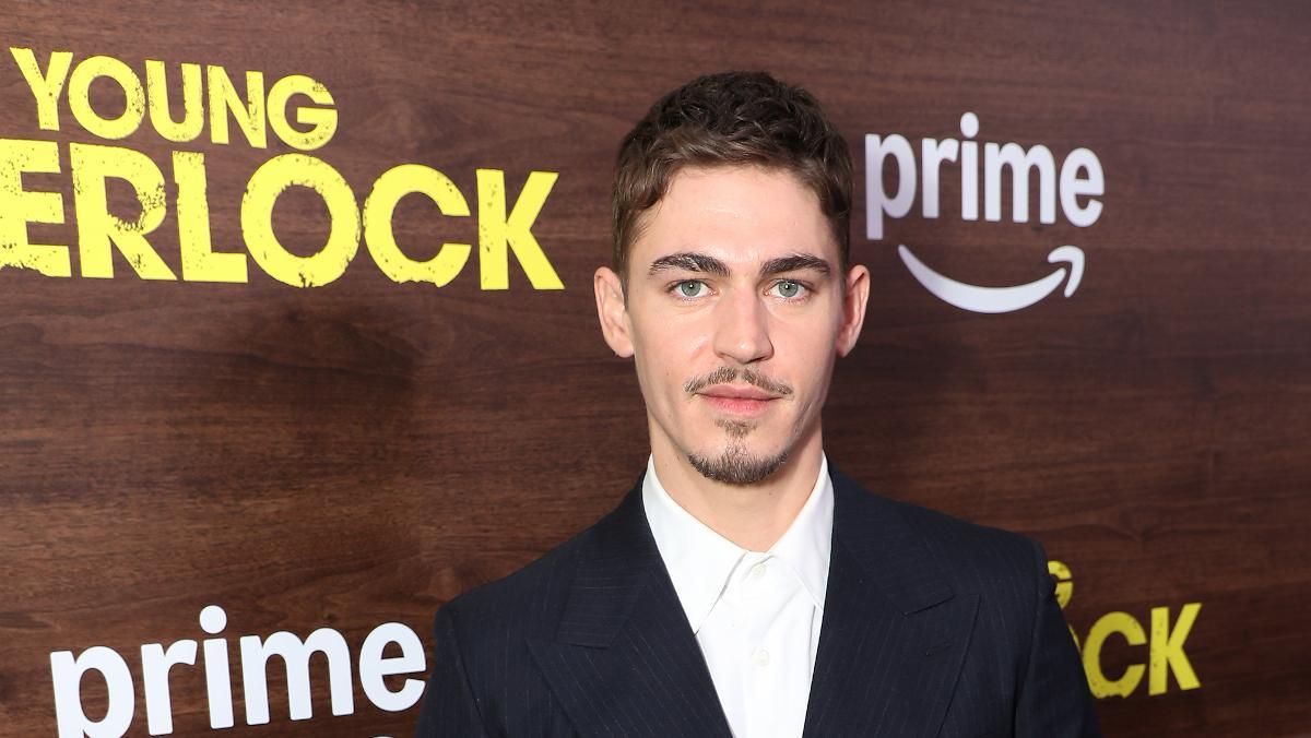 Hero Fiennes Tiffin, en la presentación de 'El joven Sherlock' en Nueva York