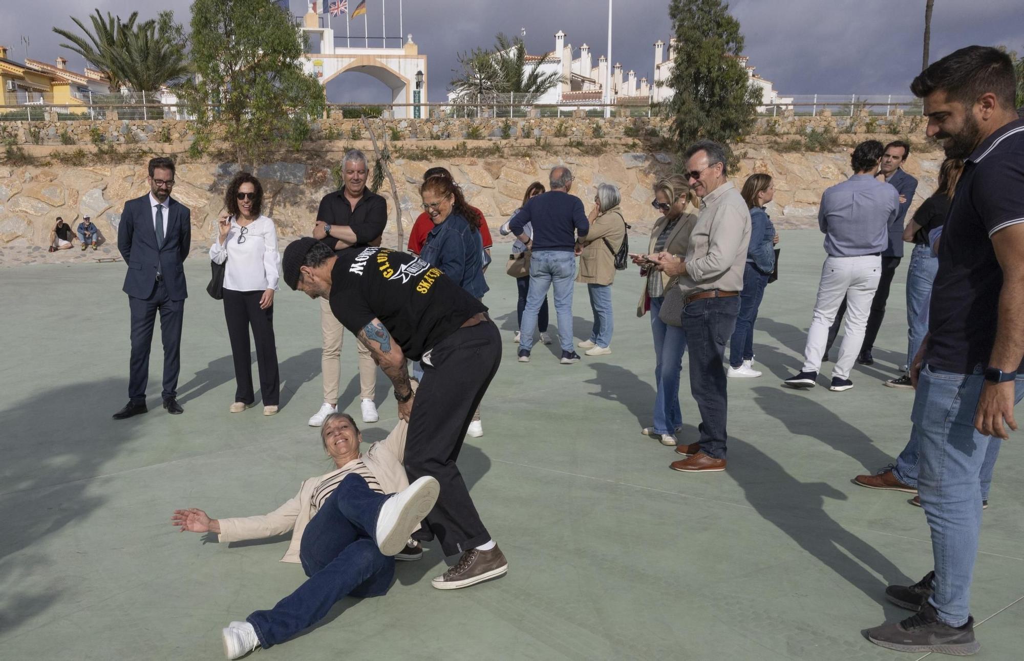 Parque inundable y skateboard en Torrevieja