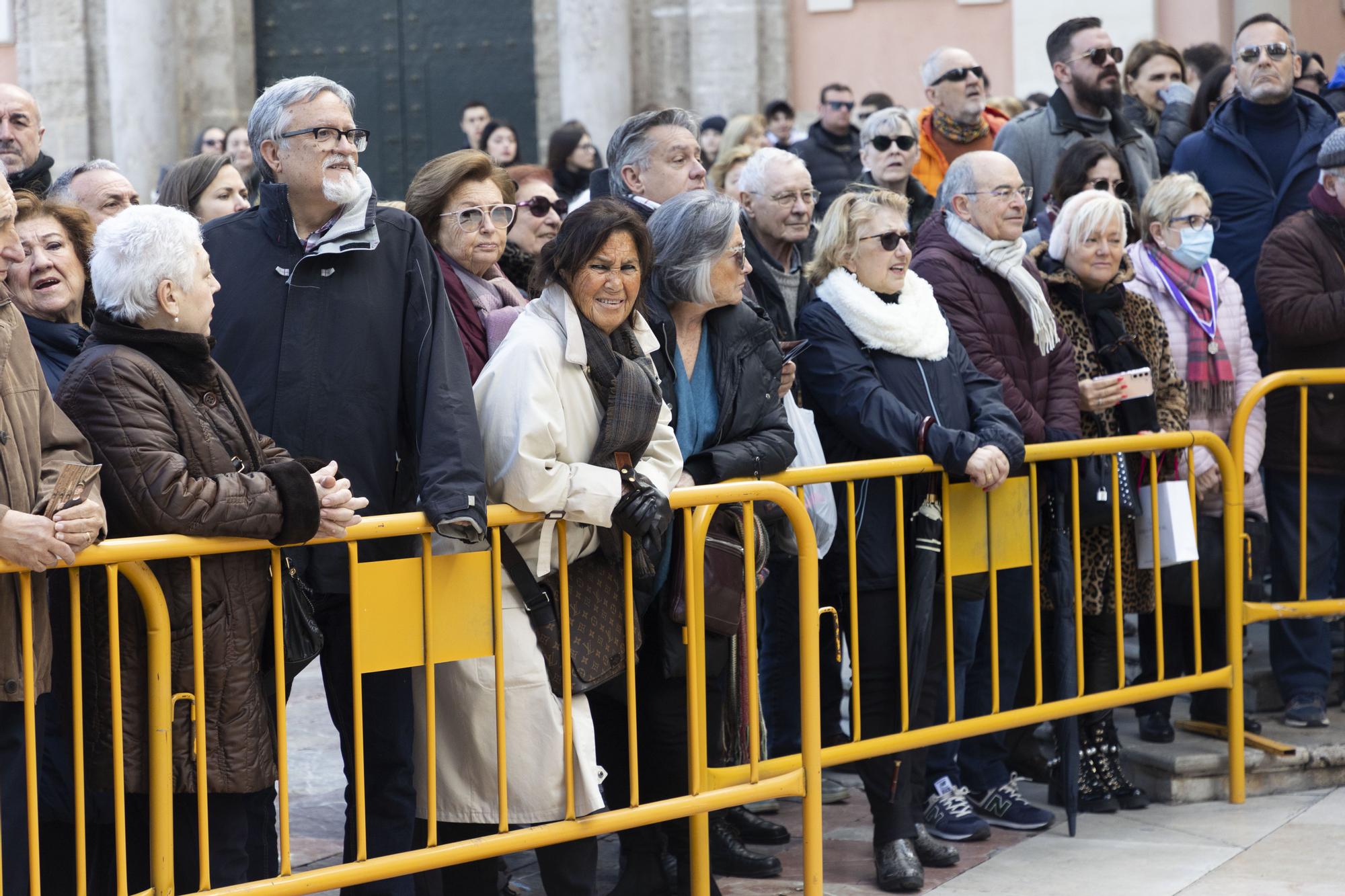 La Virgen de los Desamparados asiste al Tribunal de las Aguas