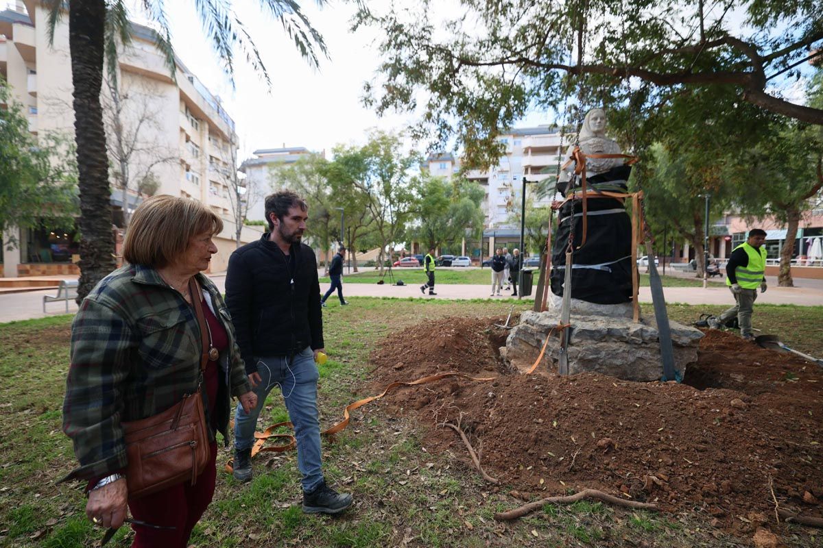 Galería: Todas las imagenes del traslado de la pagesa de Ibzia a su nueva ubicación