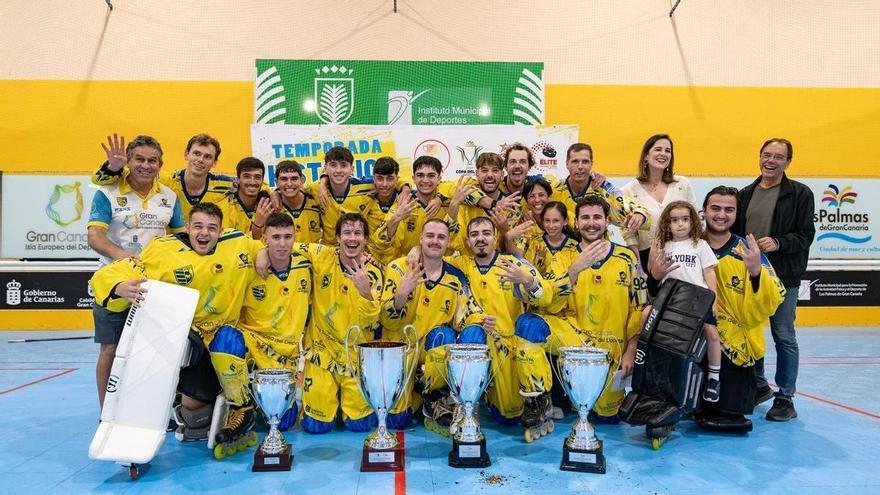 El Molina Sport completa su curso perfecto con la Liga Élite de hockey línea