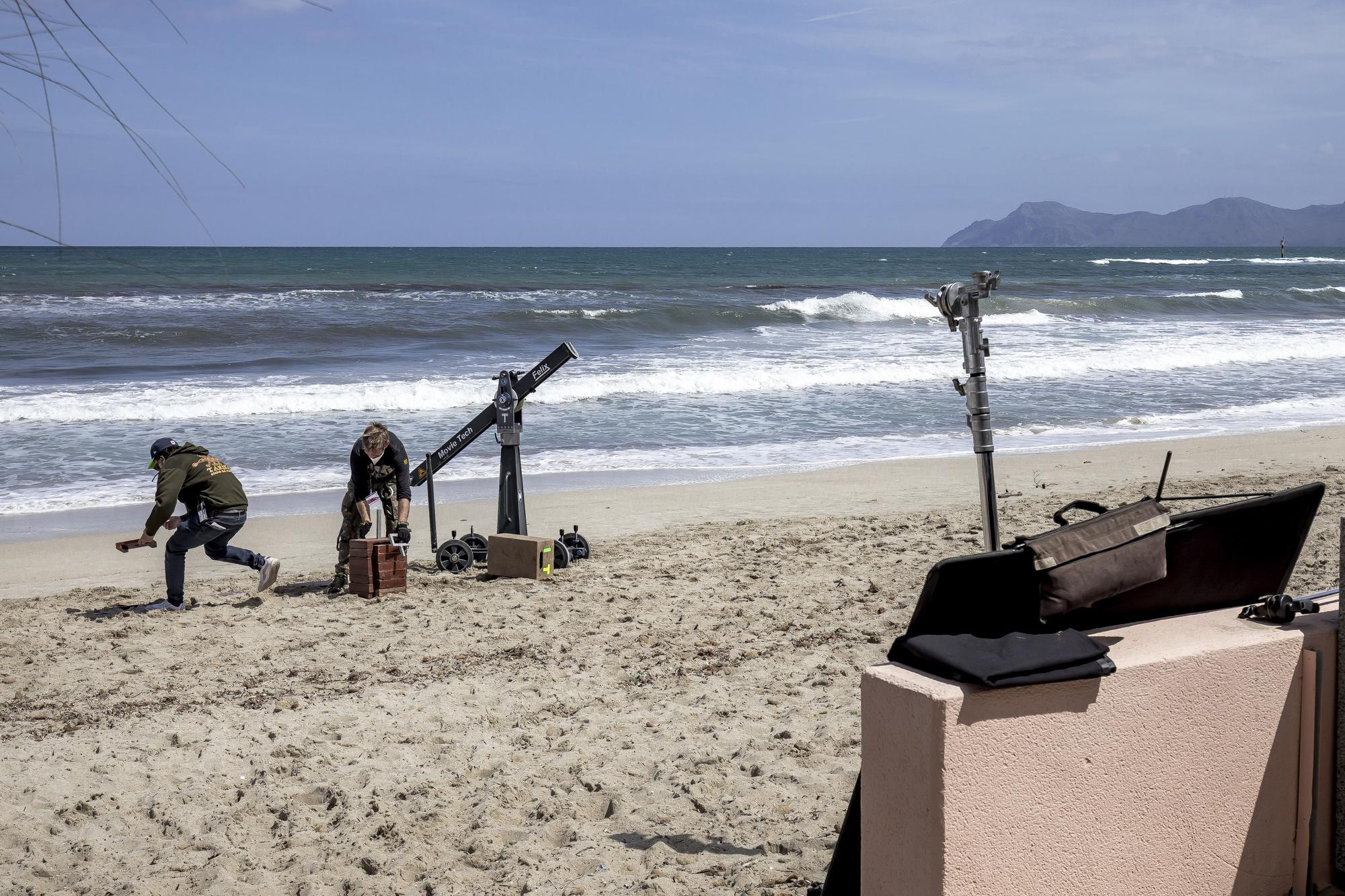 Empieza el rodaje de la serie alemana 'König von Palma' en Mallorca