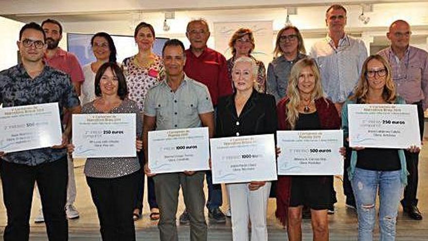 Los premios fueron entregados ayer en una ceremonia en Sa Nostra Sala de Ibiza.