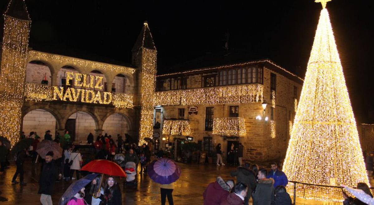 El alumbrado navideño culmina un año cultural en Puebla