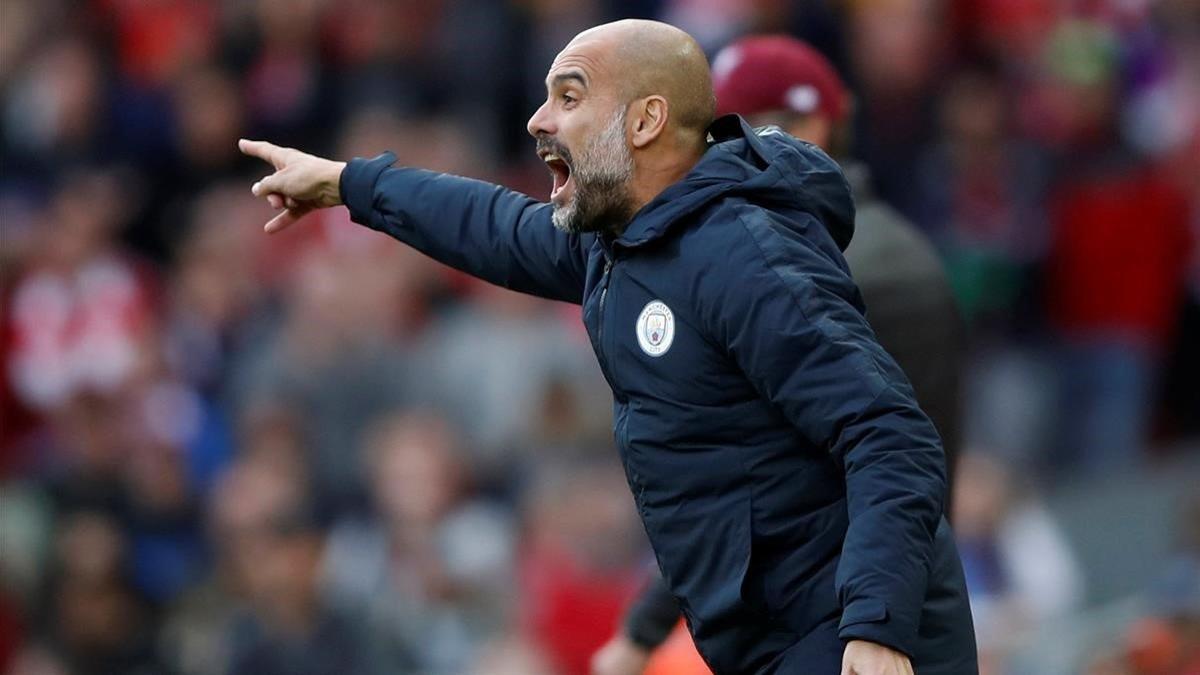 Guardiola, en Anfield.