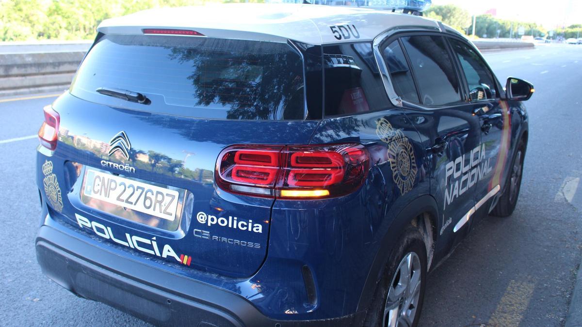 Vehículo de la Policía Nacional