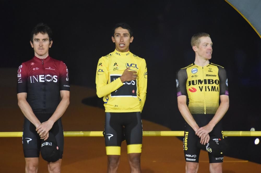 Egan Bernal, campeón del Tour de Francia