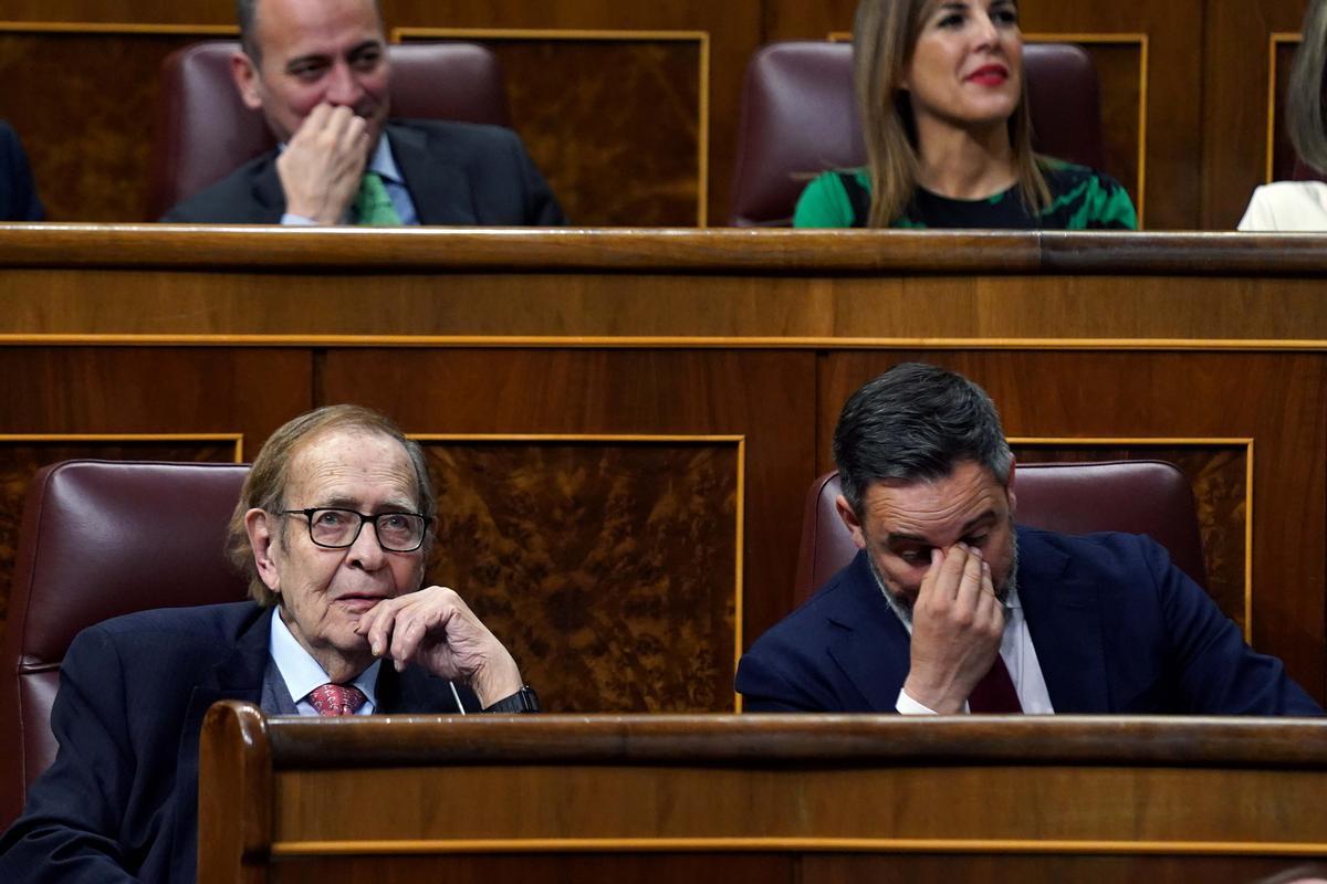 Segundo día de la moción de censura de Vox contra Pedro Sánchez