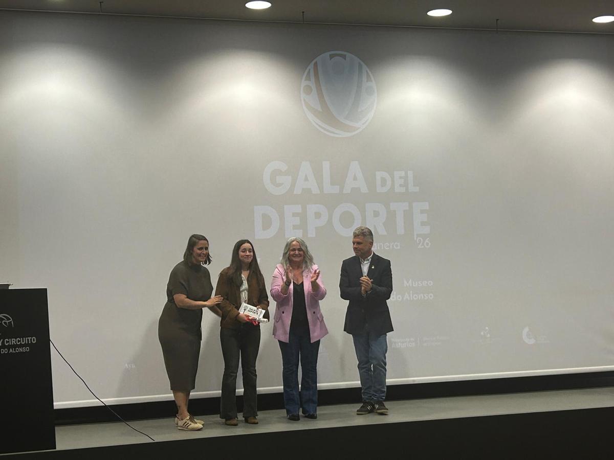 Las imágenes de los premiados en la Gala del Deporte de Llanera Las imágenes de los premiados en la Gala del Deporte de Llanera