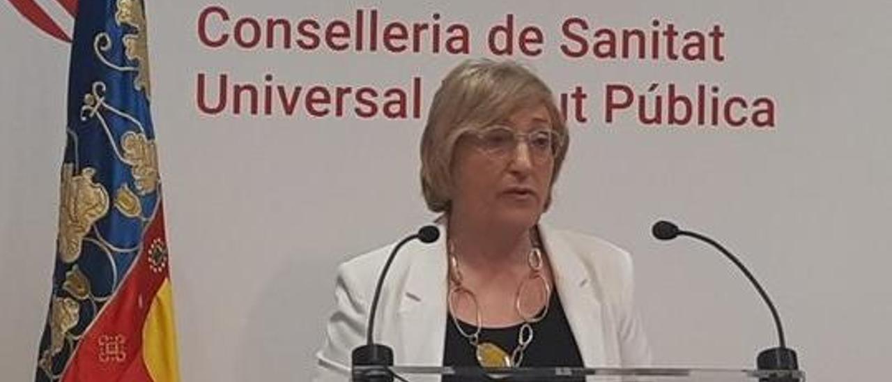 Ana Barceló, consellera de Sanidad Universal y Salud Pública