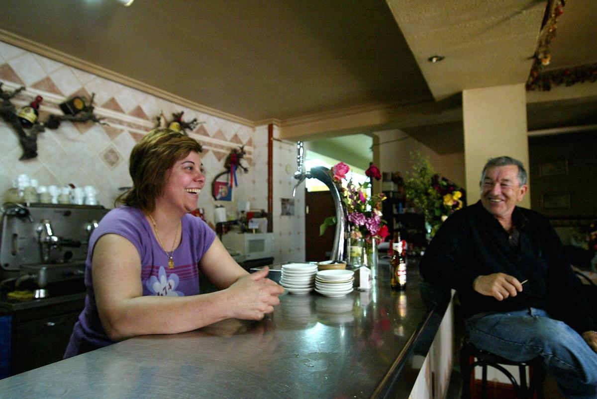 Foto de archivo del Bar Saganta del año 2006.