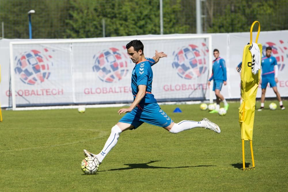 Entrenamiento del Real Oviedo