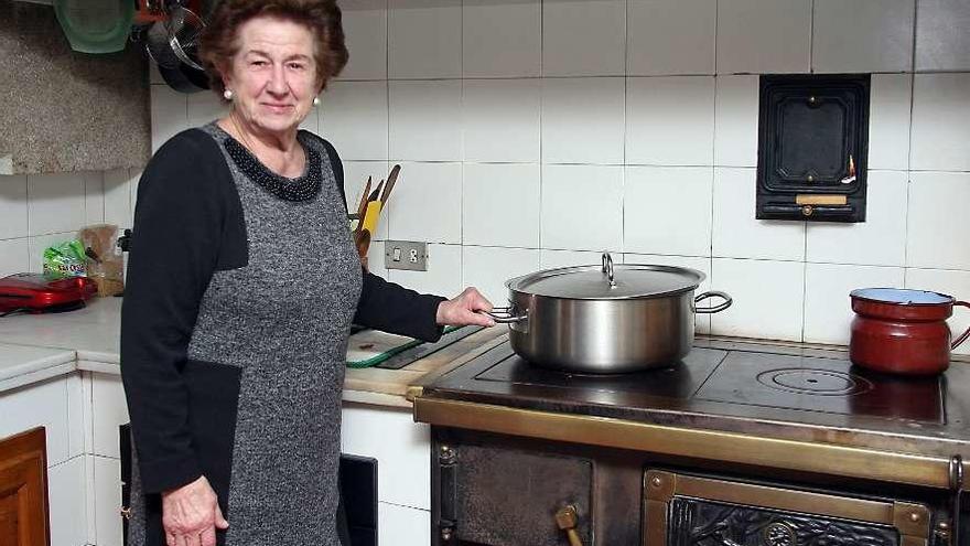 Francisca Andújar Tato, en la tarde de ayer. // Bernabé/Juan Carlos Asorey