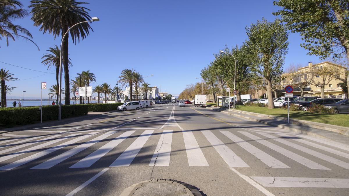 El projecte vol reordenar l’entrada al municipi en benefici dels vianants