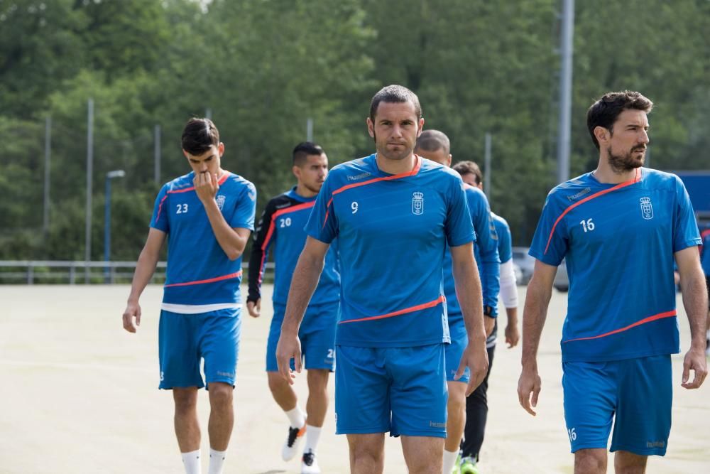 Entrenamiento del Real Oviedo