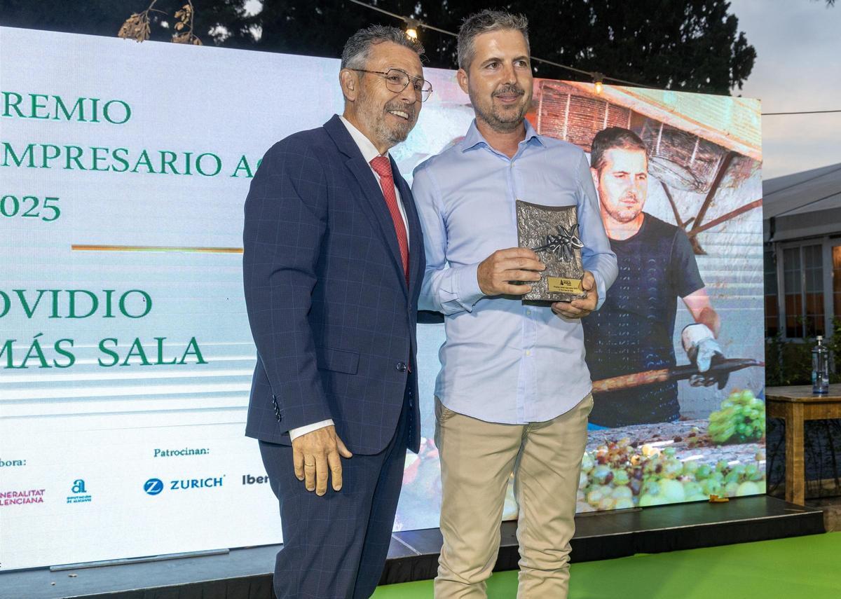 PREMIO EMPRESARIO AGRÍCOLA 2025- Ovidio Más Sala (Llíber)