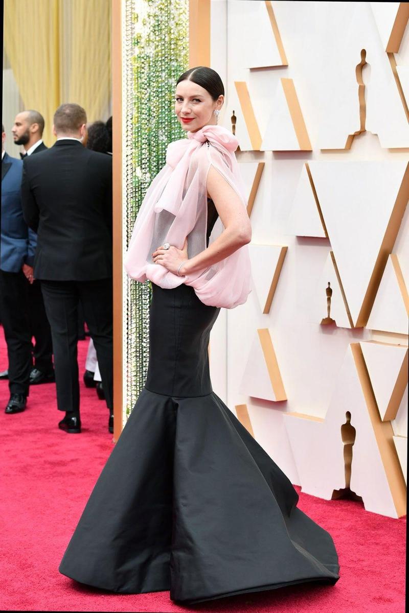 Caitriona Balfe, en la alfombra roja de los Oscar 2020