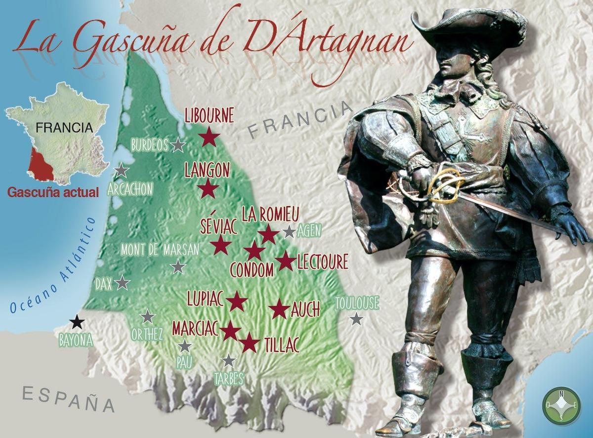La toscana francesa de D'Artagnan