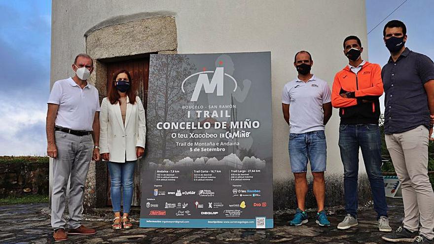 Presentación del I Trail Concello de Miño.  | // LA OPINIÓN