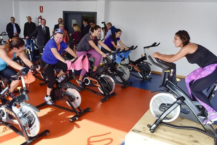 Inaguracion polideportivo cono sur en Pedro ...