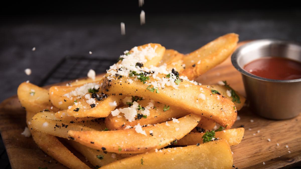 Patatas fritas al horno