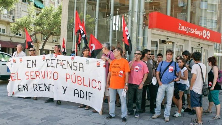 Desigual balance del seguimiento de la huelga en los ferrocarriles