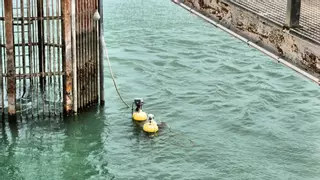 Una boya inteligente medirá la calidad del agua en la balsa de La Trinchera en Torre Pacheco