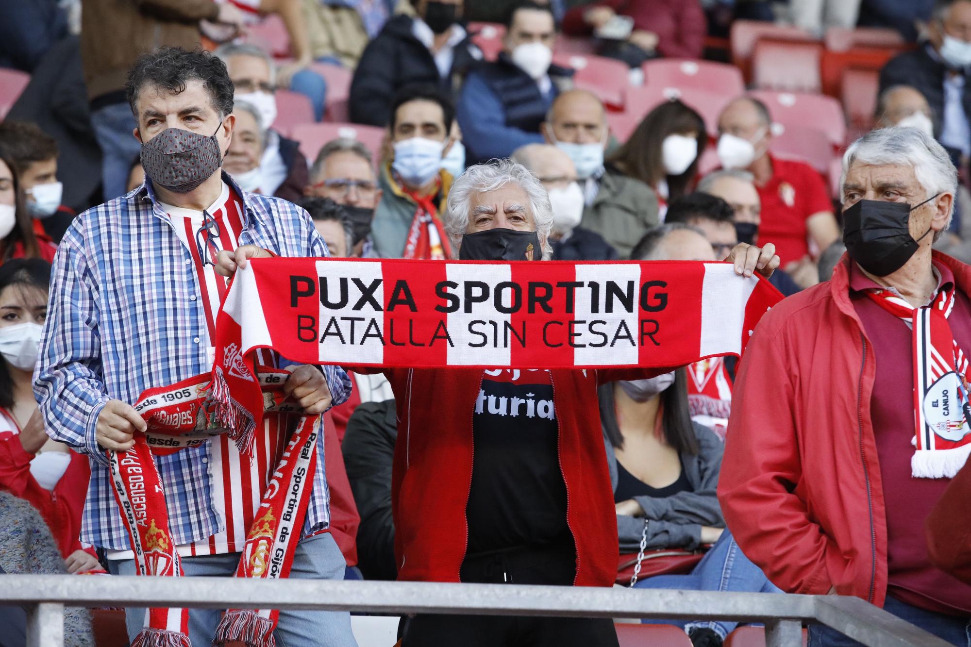 Sporting - Valladolid, en imágenes