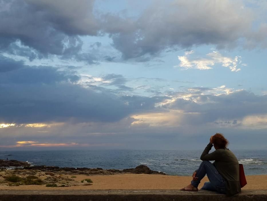 El sol se va a descansar en las Rías Baixas