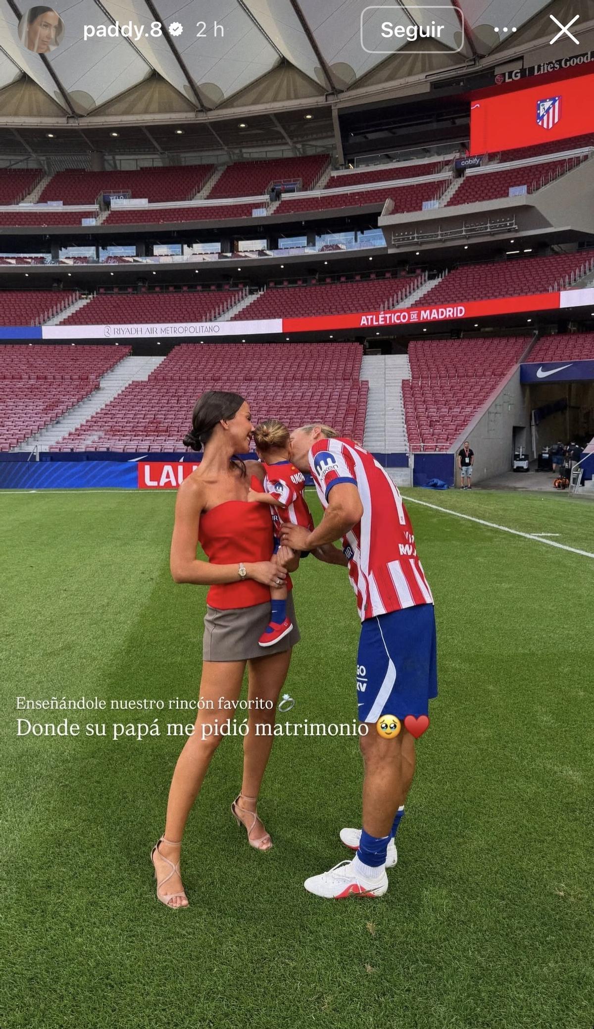 La pedida de mano de Marcos Llorente también recibió críticas