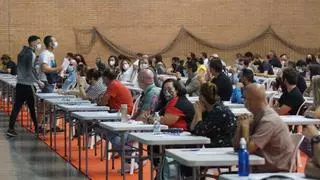 1.500 personas han hecho hoy el examen de Sadeco para 37 plazas de peón limpiador
