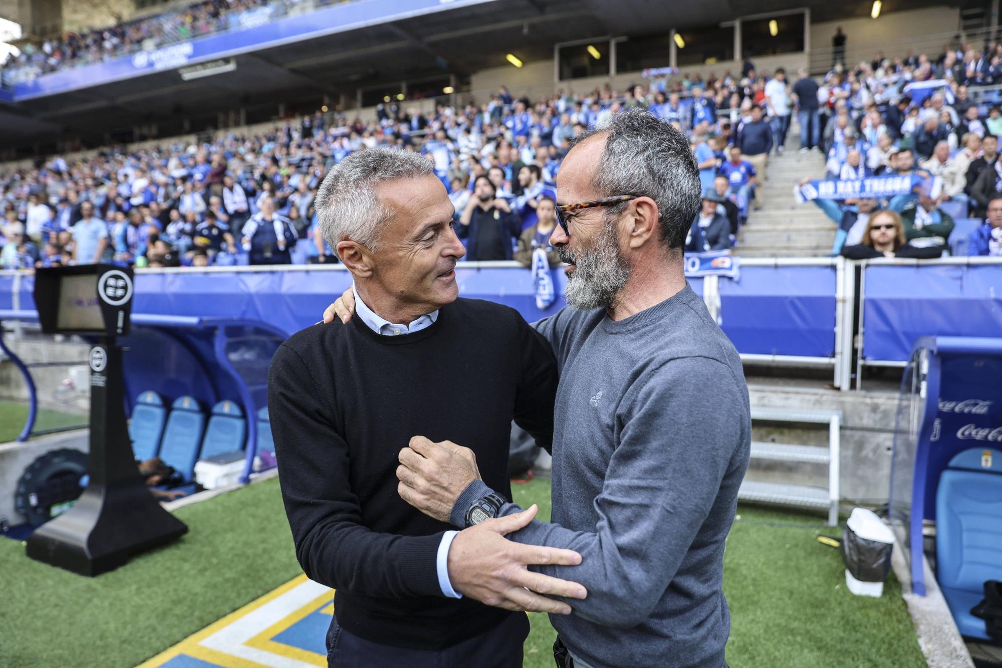 En imágenes: Así fue el partido entre el Real Oviedo y el Zaragoza en el Tartiere