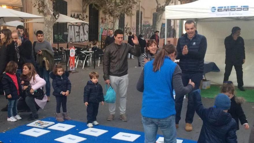 Emaya instala un punto de información temporal