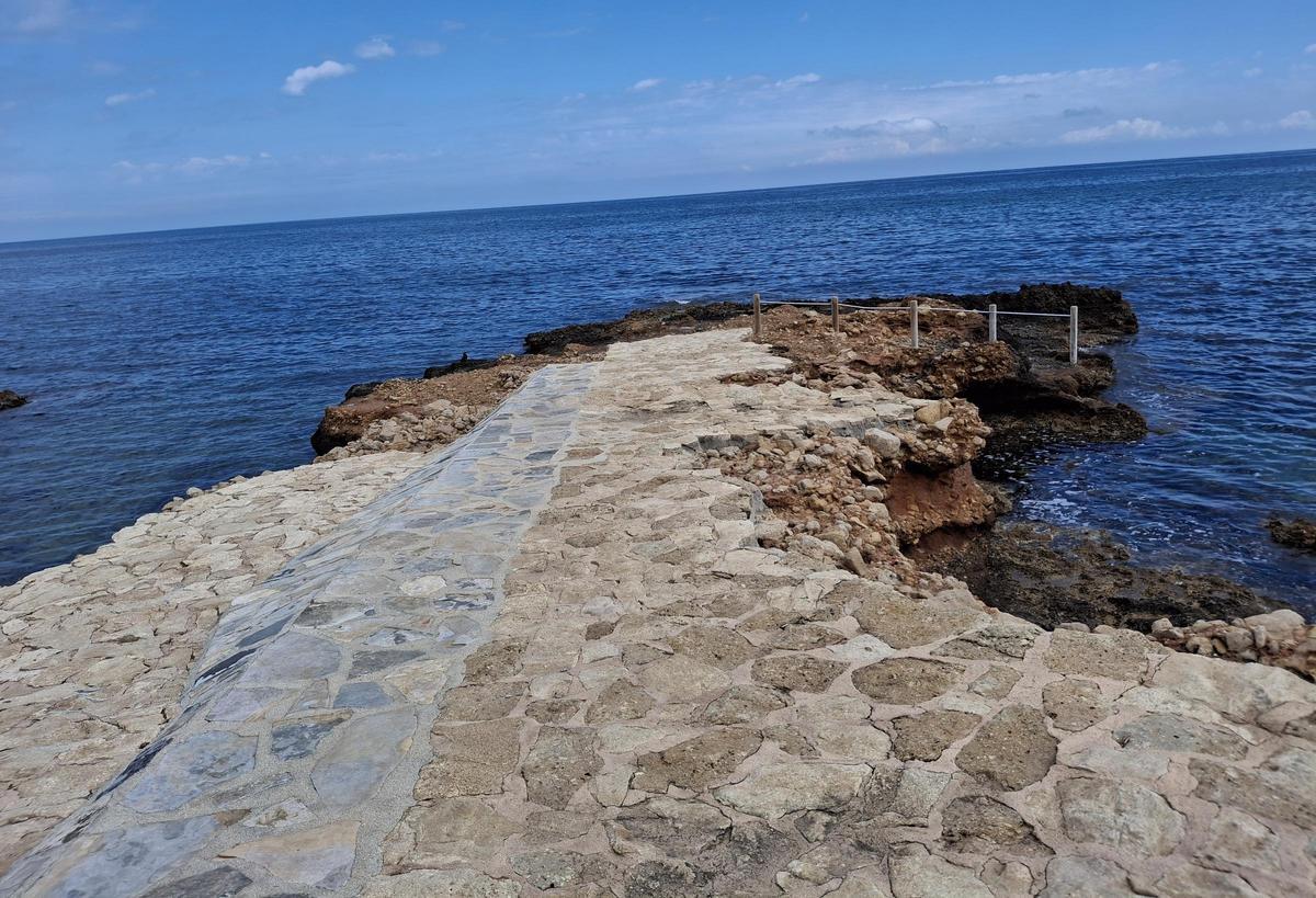 La plataforma de la Punta Negra