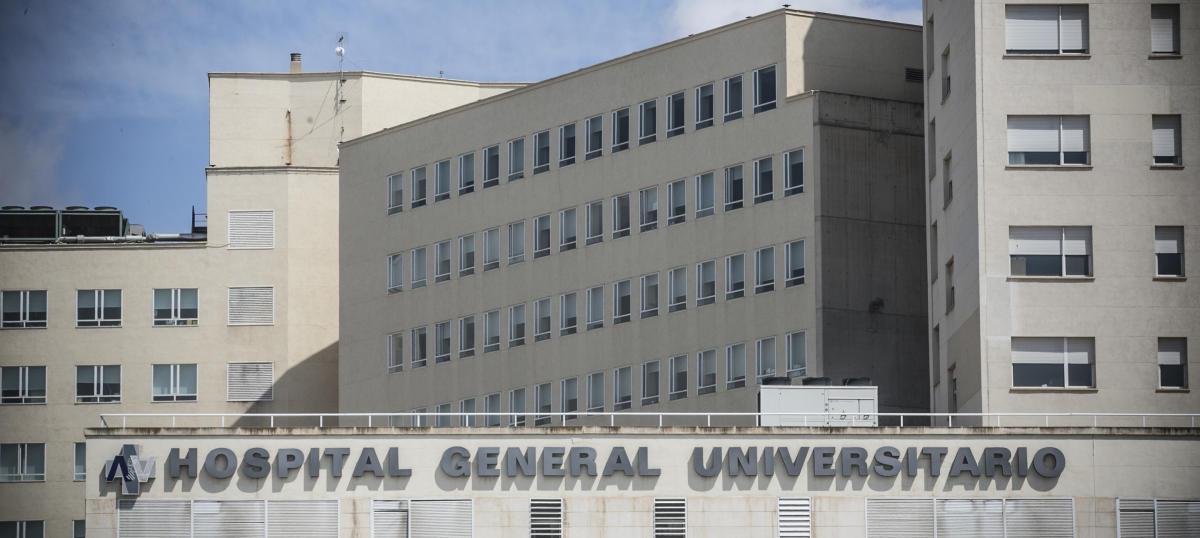 Hospital General de Alicante, donde fue detenida la mujer por robar material sanitario.