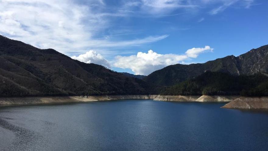 El pantà de Susqueda, en una imatge d&#039;arxiu.