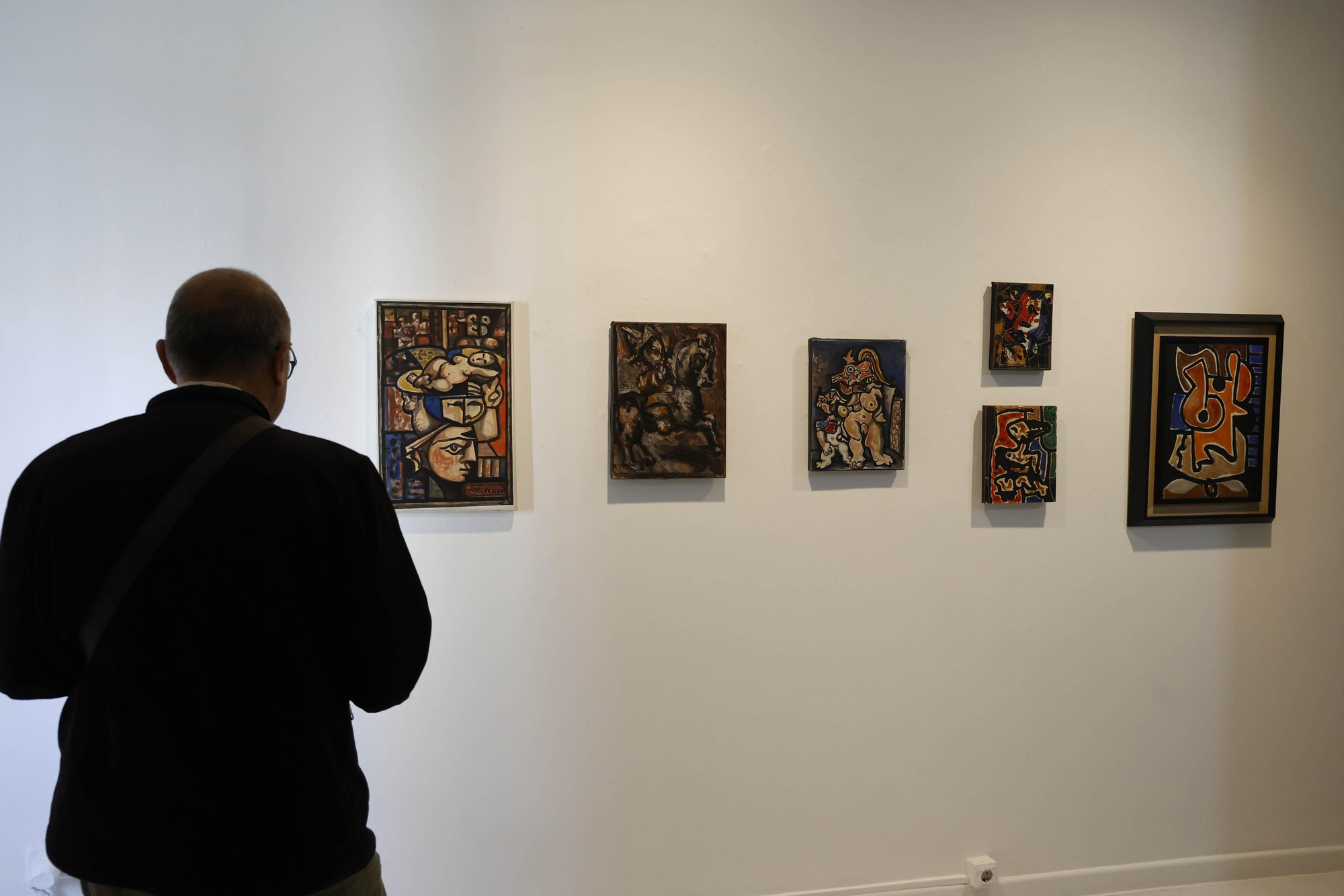 Inauguración da exposición Laxeiro descoñecido II. Obas inéditas da segunda época