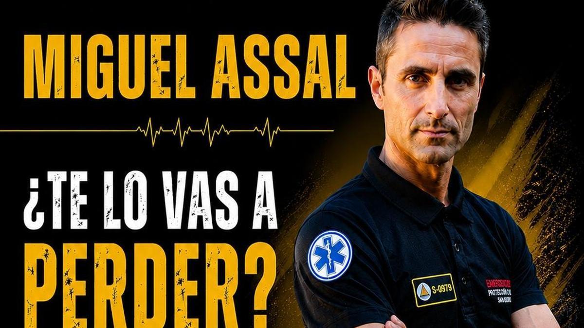Cartel de la charla de Miguel Assal en Granadilla.