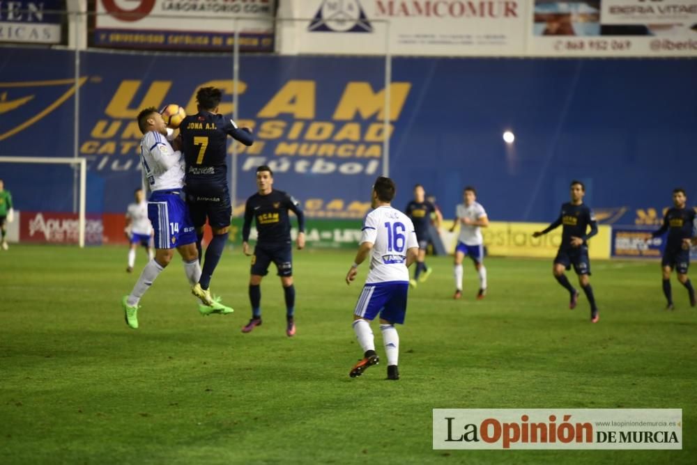 Segunda División: UCAM Murcia - Real Zaragoza