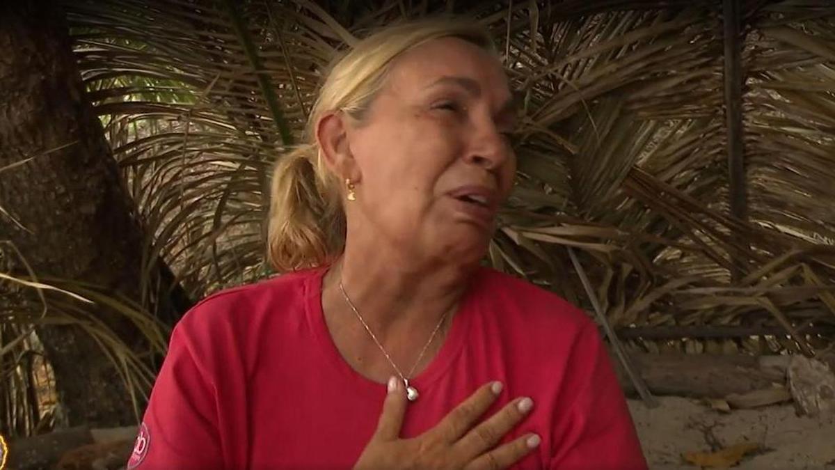 Carmen Borrego, desesperada en Supervivientes