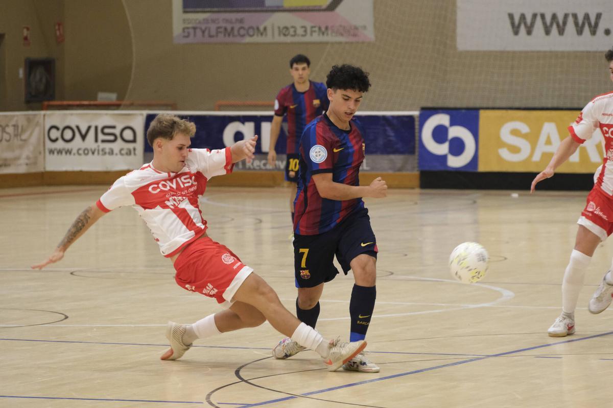 Imatges del Covisa Manresa - Barça Atlètic del Trofeu Les Codines