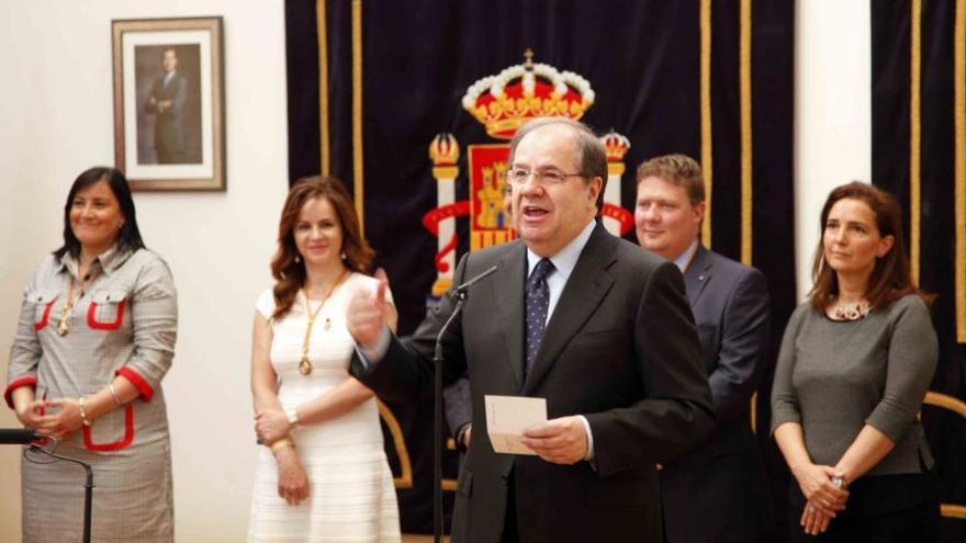 Acto de toma de posesión de Juan Vicente Herrera como presidente de la Junta de Castilla y León