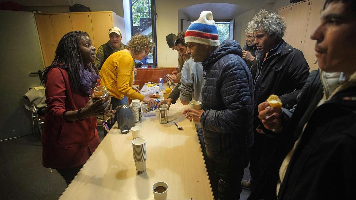 La Sopa acull una xocolatada per a les persones sense llar