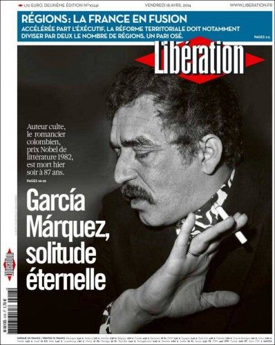 La muerte de García Márquez en la prensa internacional