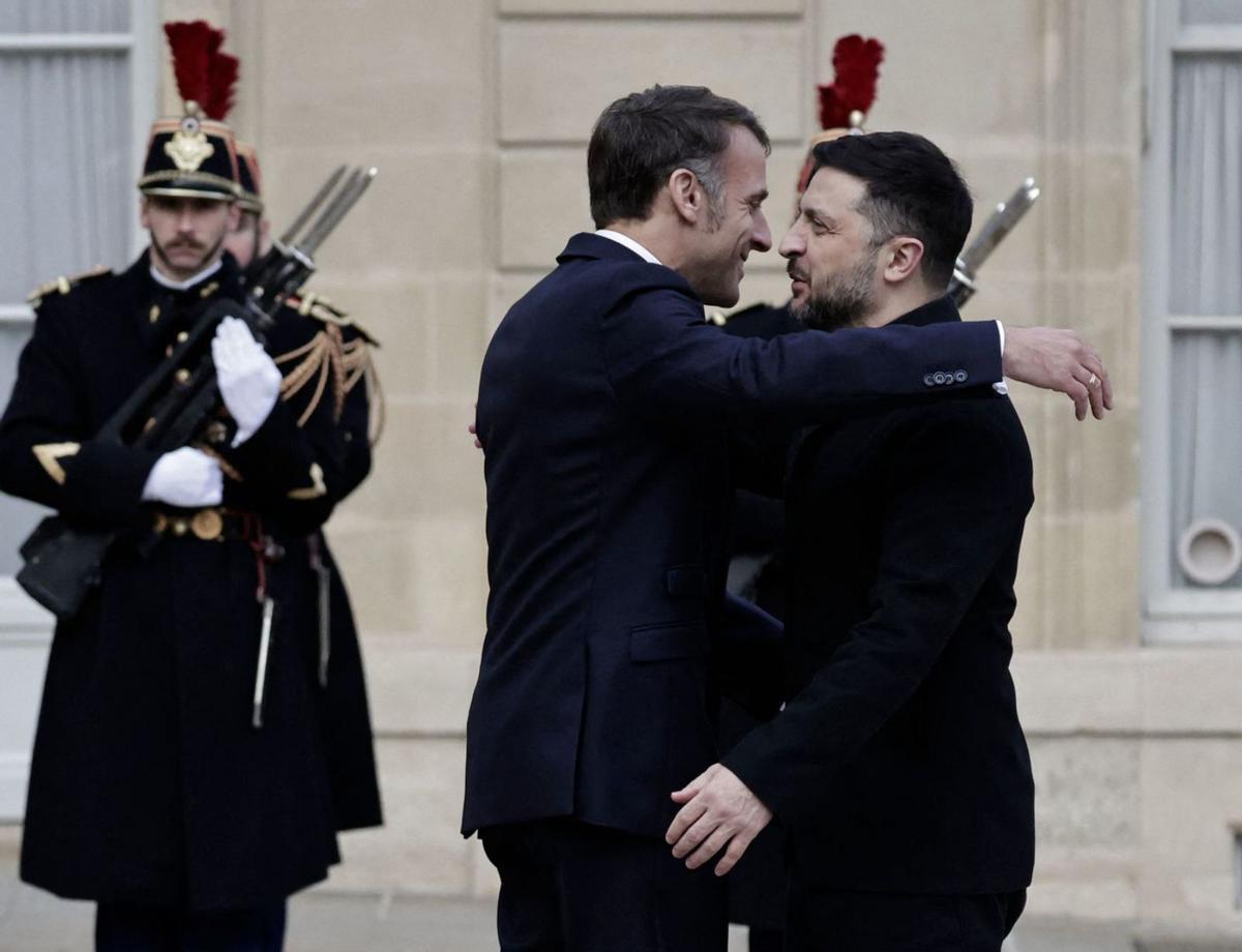 Macron adverteix als EUA que la pau a Ucraïna no es podrà assolir sense Europa