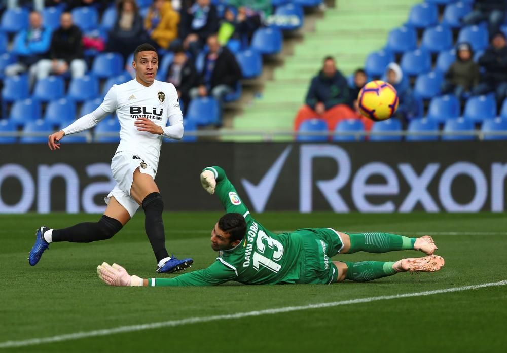 Getafe - Valencia, en imágenes