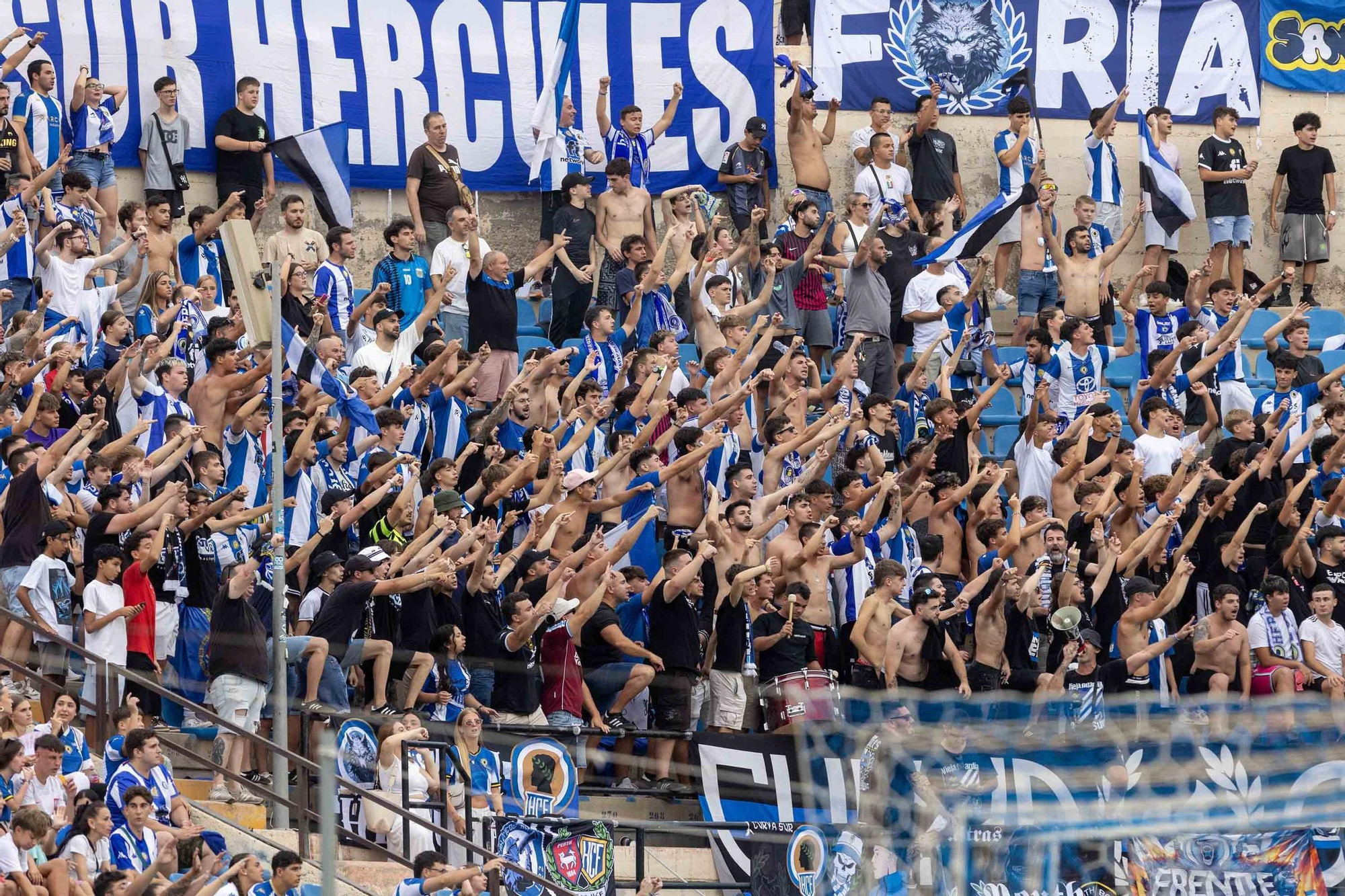 El Hércules se impone 2-0 al Elche en un derbi de nivel en el Rico Pérez